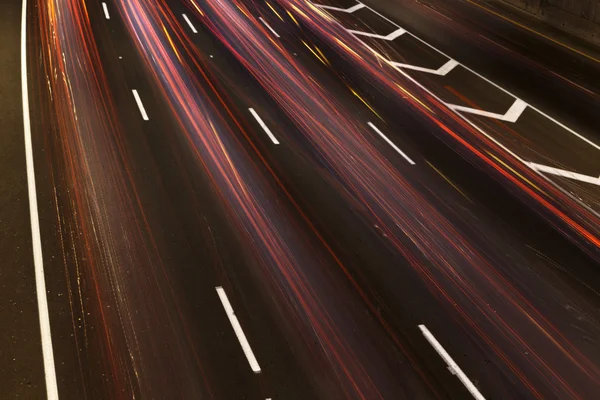 Traffico Fiume Arcobaleno — Foto Stock