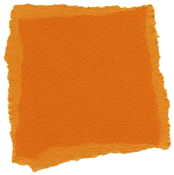 Texture isolée de papier de fibre - Orange XXXXL — Photo