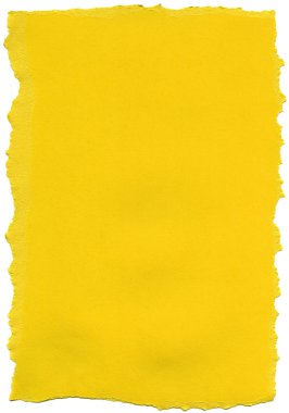 Sarı elyaf kağıt - yırtık kenarlar