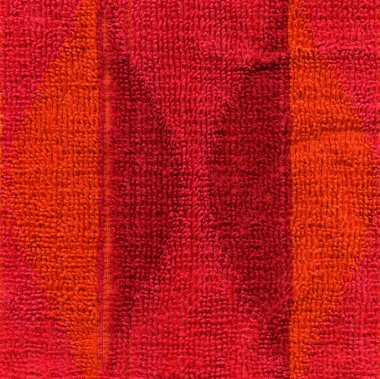 havlu kumaş dokusu - pembe, kırmızı & turuncu