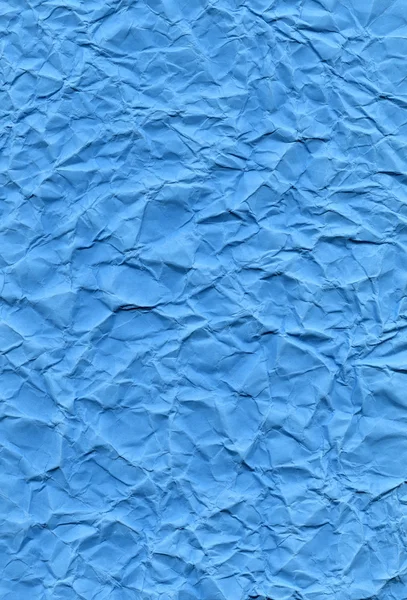 Baby Blue Fiber Paper - Crumpled — Stock Photo, Image