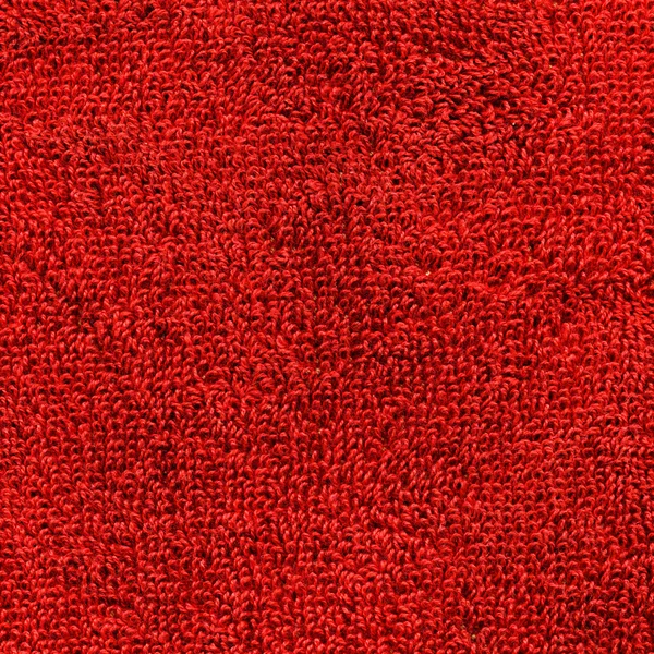Textur des Handtuchs - rot — Stockfoto