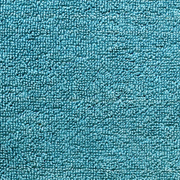 Towel Cloth Texture - Aqua — Stock Photo, Image