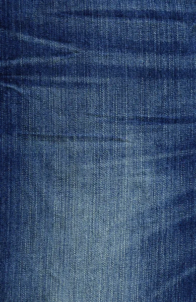 Textur des Jeansstoffs - blau — Stockfoto
