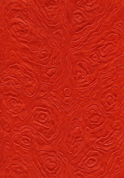 Rýžový papír textury - mandaly červené xxxxl — Stock fotografie