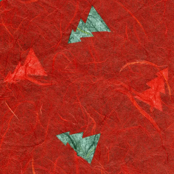 Texture di carta di riso - Natale rosso XXXXL — Foto Stock