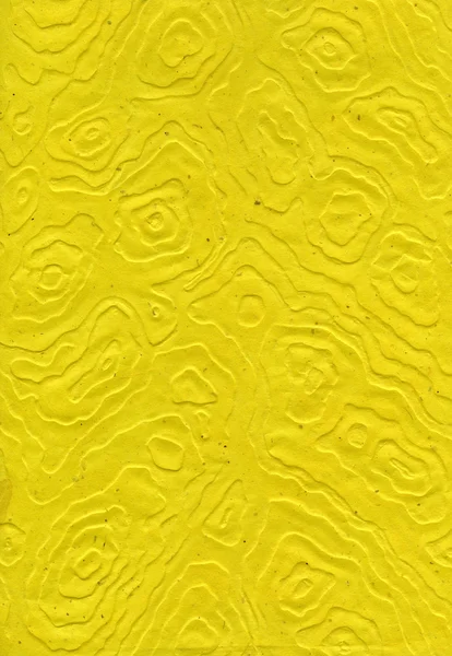 Rice Paper Texture - Mandalas Yellow XXXXL — Stock Photo, Image