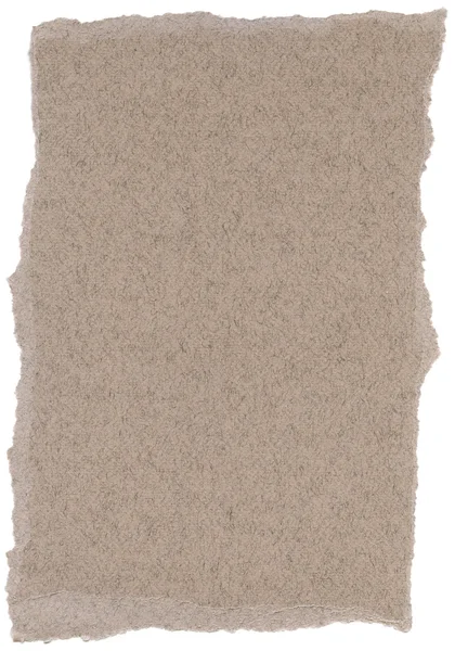 Geïsoleerde vezel papier texture - taupe grijze xxxxl — Stockfoto