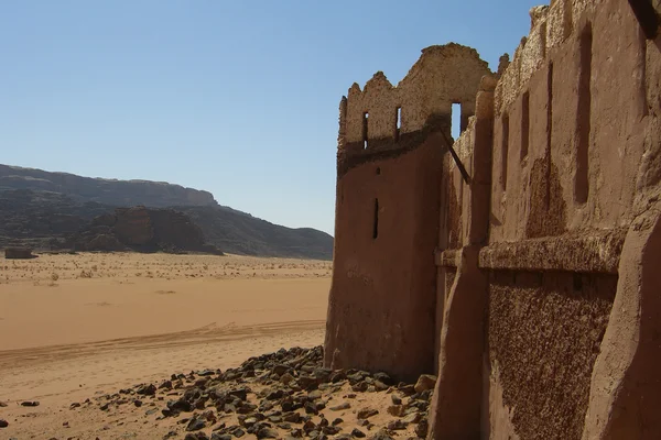 Rovine del deserto — Foto Stock