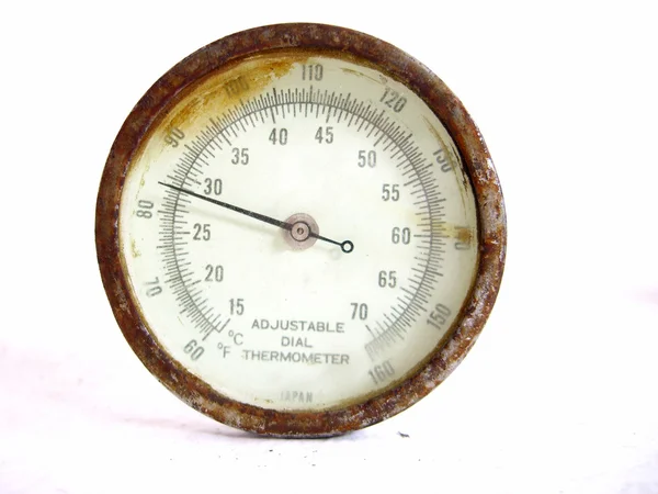 Einstellbares Zifferblatt-Thermometer — Stockfoto