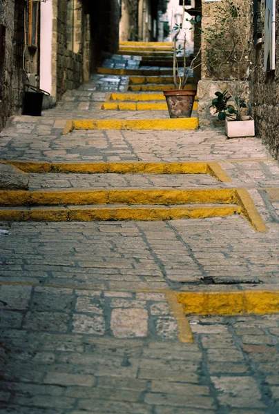 Viejo camino peatonal Jaffa — Foto de Stock