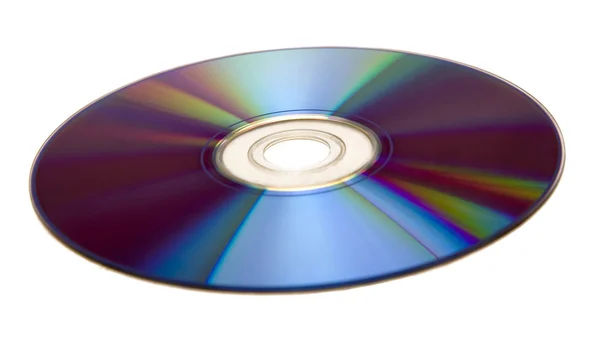 Isolated Compact Disc — Stock Photo, Image