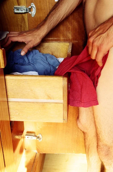 Choosing Boxers — Stock Image Choosing Boxers Stock Image