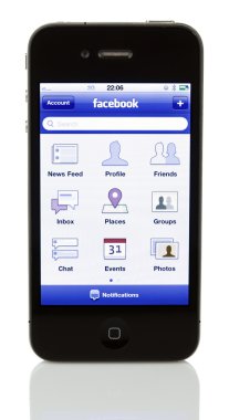 izole iphone 4 - facebook