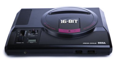 izole sega mega drive oyun konsolu