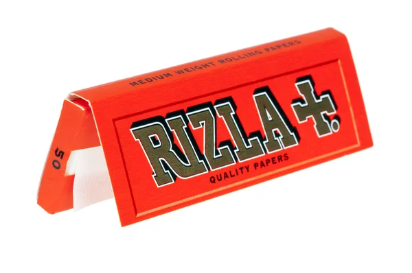 Rizla 滚动文件包 — 图库照片