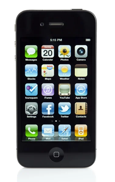 Iphone 4 isoliert — Stockfoto