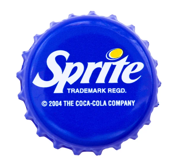 Sprite tapa de metal —  Fotos de Stock