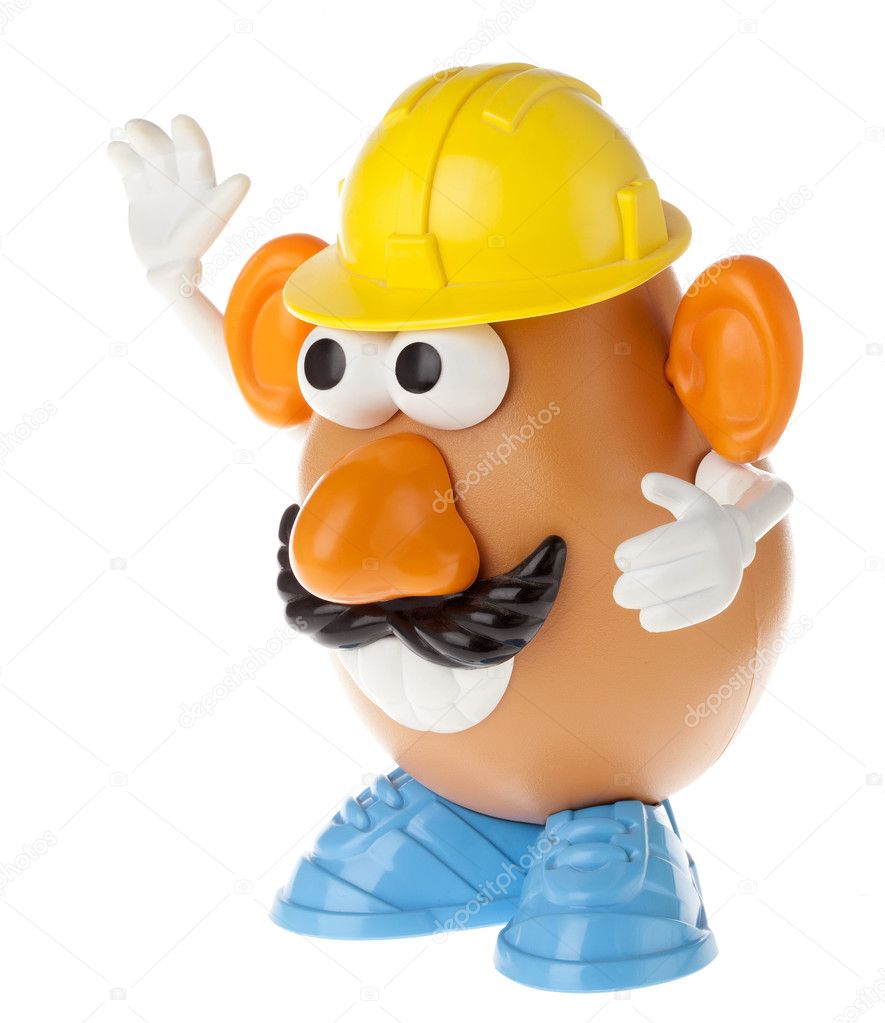 mr potato head construction worker