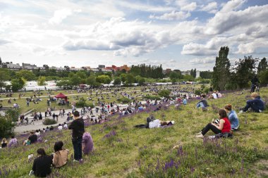 mauer, Pazar park berlin Almanya