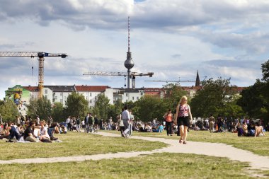 Pazar mauerpark berlin Almanya