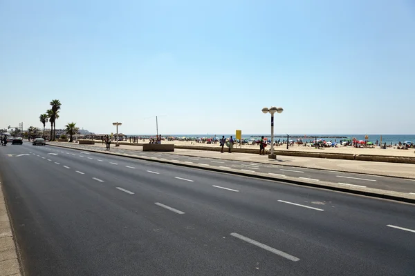 Estate in spiaggia a Tel Aviv — Foto Stock