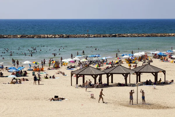 Summer at the Beach in Tel-Aviv — Stock Photo, Image