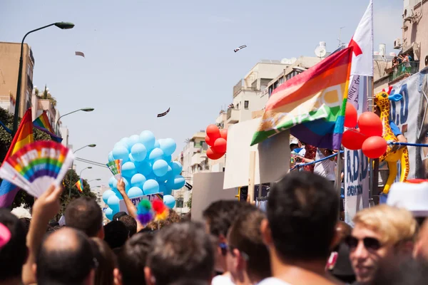 Гей-парад в Тель-Авиве 2013 — стоковое фото