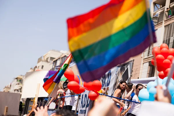 Gay pride parade tel aviv 2013 — Stock fotografie