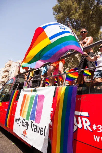 Гей-Прайд парад Тель Авіва 2013 — стокове фото