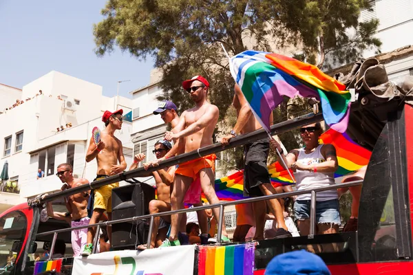 Parada do Orgulho Gay Tel-Aviv 2013 — Fotografia de Stock