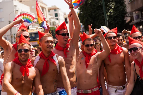 Parada do Orgulho Gay Tel-Aviv 2013 Imagem De Stock