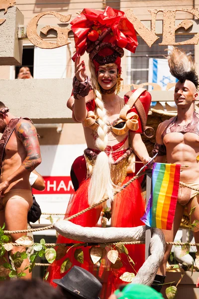 Gay Pride Parade Tel-Aviv 2013 Fotografie de stoc