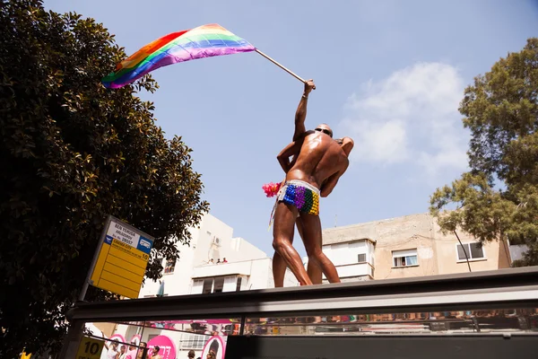 Parada do Orgulho Gay Tel-Aviv 2013 — Fotografia de Stock