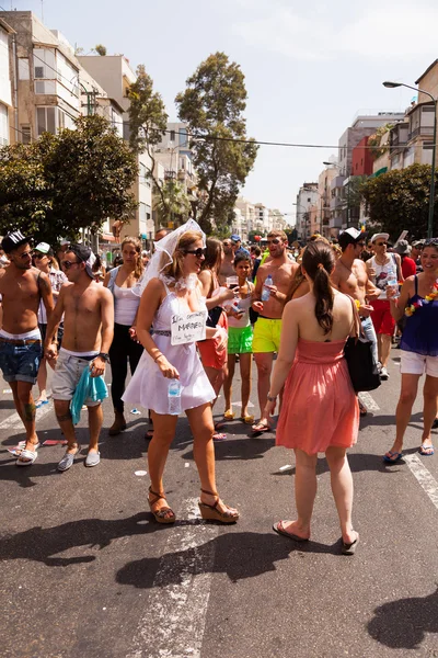 Gay Pride parad Tel Aviv 2013 — Stockfoto