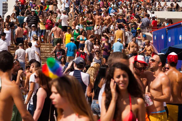 Gay Pride-Parade Tel-Aviv 2013 — Stockfoto