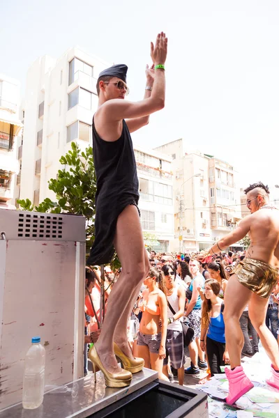 Gay Pride-Parade Tel-Aviv 2013 Rechtenvrije Stockafbeeldingen