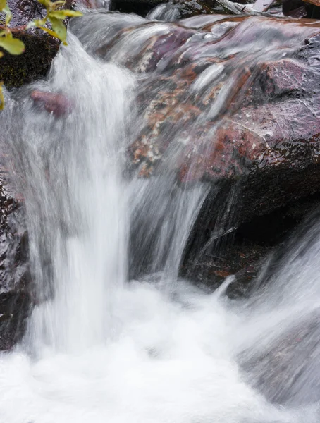 Mountain waterfall. fast stream water in the romania — Stock Photo, Image