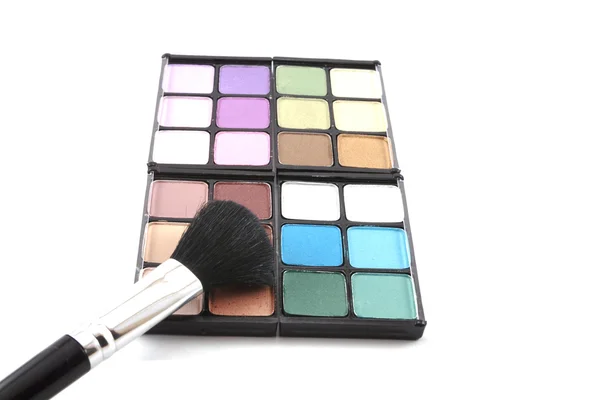 Makeup set on white background — Stock Photo, Image