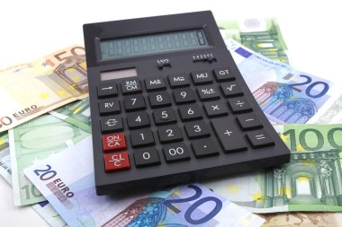 Beyaz kağıda Euro