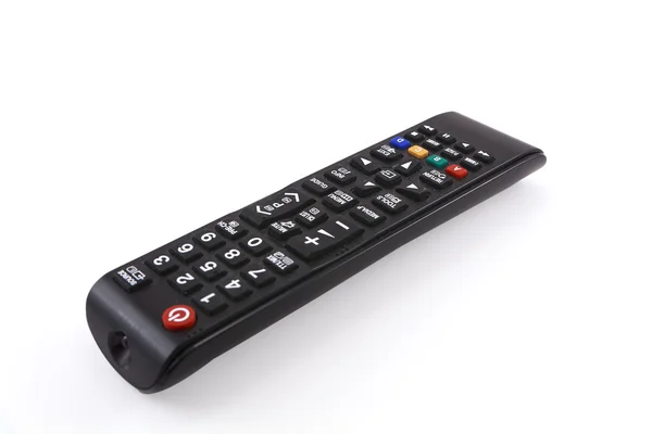 Tv remote control on white background — Stock Photo, Image