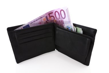 Beyaz kağıda Euro