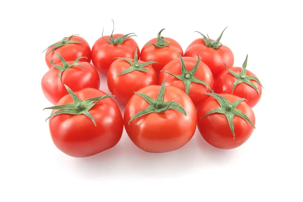 Tomaat op witte achtergrond Stockfoto