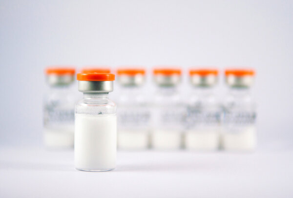 Флаконы с апельсиновой шапкой
