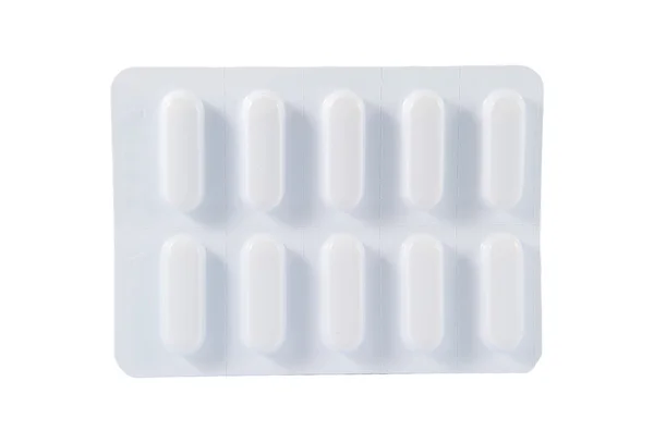 White blister pack — Stock Photo, Image