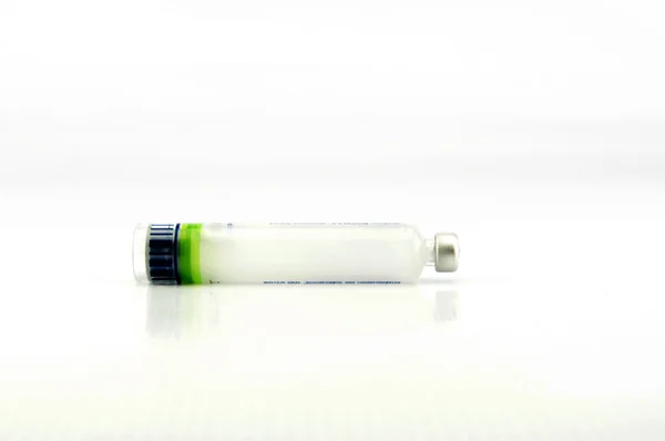 Insulin cartridge — Stock Photo, Image