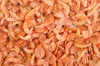 kurutulmuş karides doku arka plan