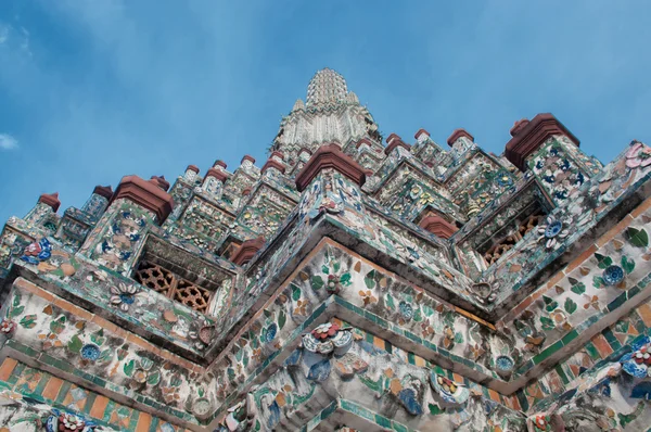 Stoepa van wat arun tempel in thailand — Stockfoto