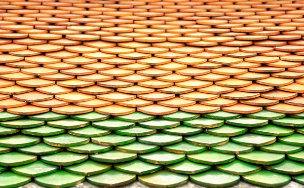 Tile roof background in Thailand — Stock Photo, Image