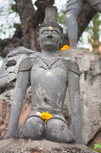 Wat Pho, templo budista, Bangkok, Tailândia . — Fotografia de Stock